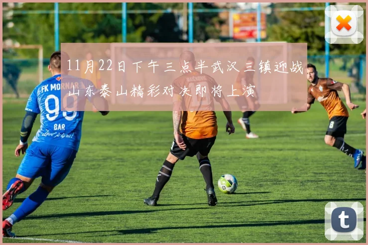 11月22日下午三点半武汉三镇迎战山东泰山精彩对决即将上演